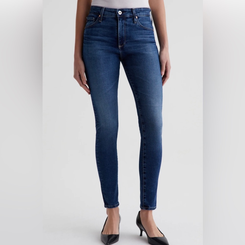 AG the Farrah high waist skinny jeans